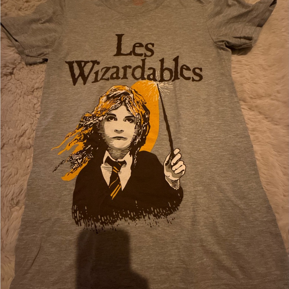 Gray Harry Potter Graphic T-Shirt